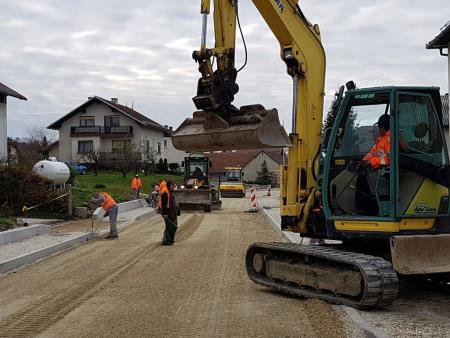 Rekonstrukcija državne ceste Razkrižje-Gibina, utrinki november 2017 2